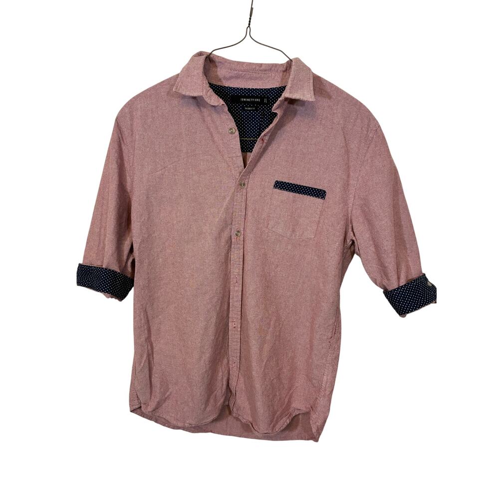 Cotton On 1991 Men’s Button Down Shirt Preppy Casual Preppy Tailored Fit XL